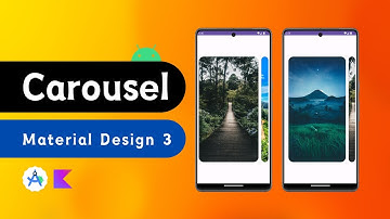 Android Carousel Image Slider With Material Design 3 | Android Studio Tutorial