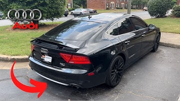 2012 Audi A7 Muffler Delete