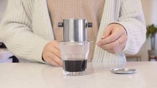 Step-by-Step: Vietnamese Coffee with the Phin Filter | Trung Nguyen US