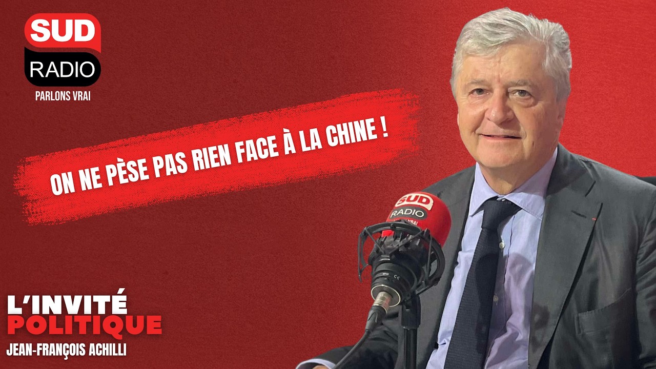 Nicolas Forissier : "On ne pèse pas rien face à la Chine !"