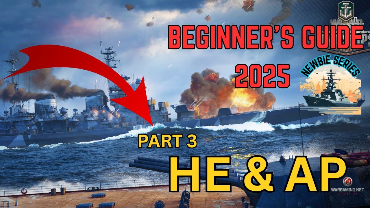Captain’s Academy 101.3: HE vs AP: When to Use the Right Ammo in World of Warships