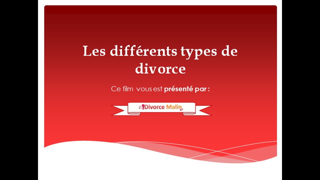 Tout savoir sur les différents types de divorce YouTube — free download