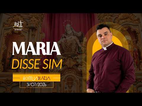 Com Maria, aprendemos que confiar é o primeiro passo da fé.