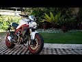 DUCATI MONSTER 797 STOCK AND LOUD EXHAUST