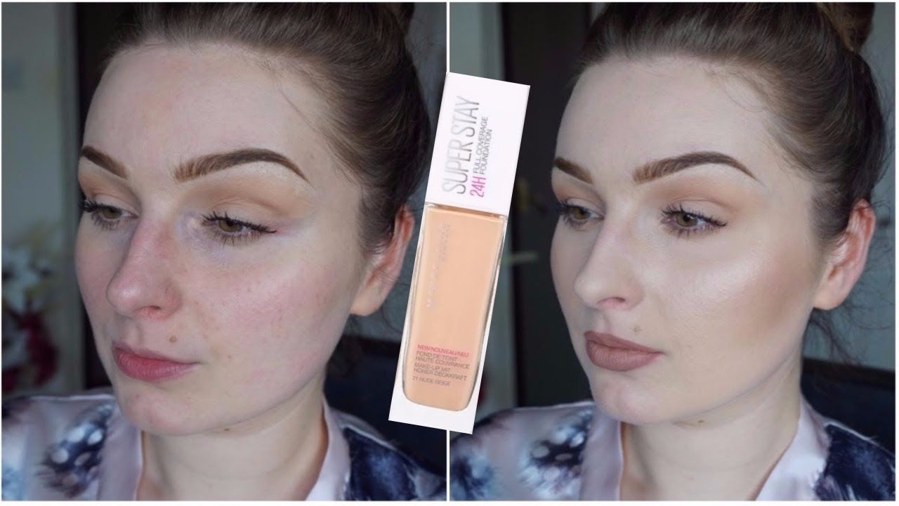 Maybelline Superstay 24H Full Coverage Foundation 