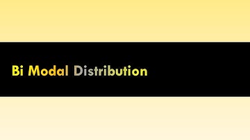 Bi Modal Distribution