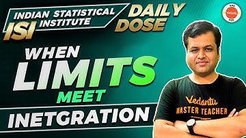 When Limits meet Integration | ISI Exam Preparation | Maths Question | Chetan Sir | VOS