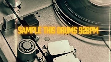 Sample This Drums - EP8 - 92BPM #sample #mpc #sampler #drums #samplethisdrums