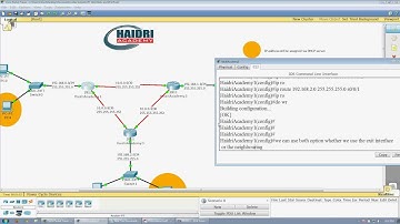 CCNA:LAB No# 3 Static Routes and DHCP with Relay Agent Configuration