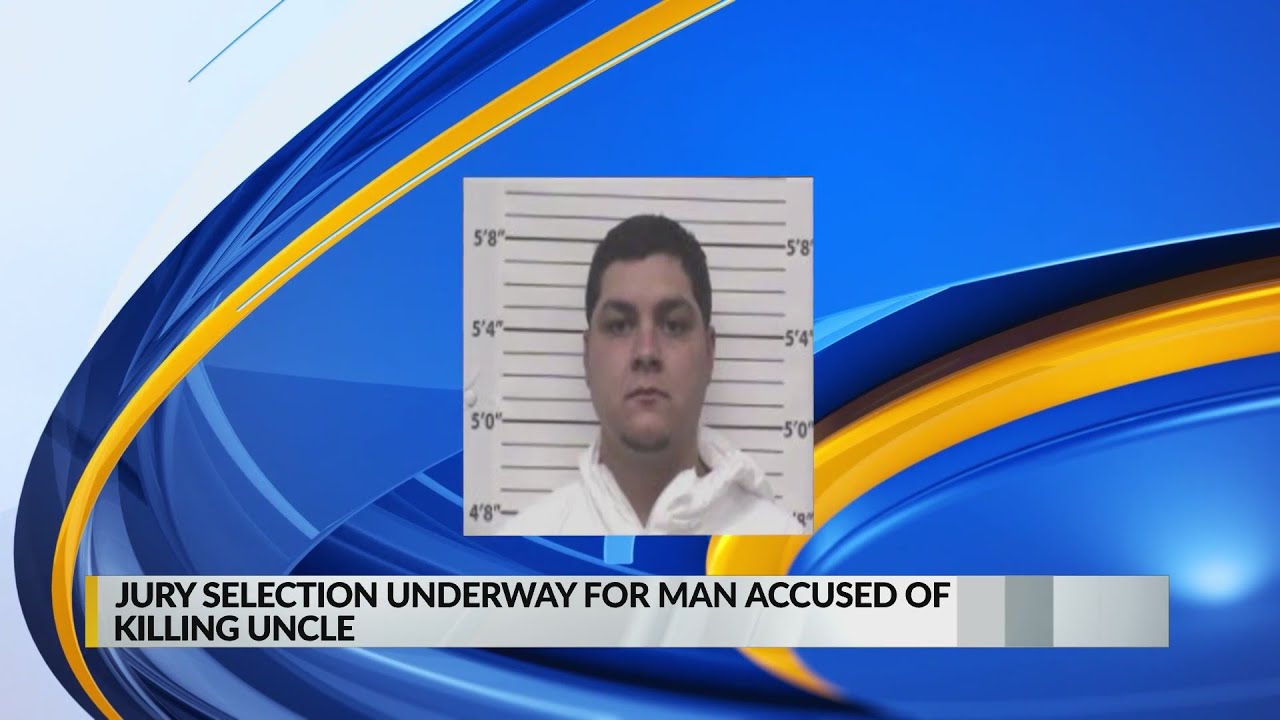 Jury selection underway for man accused of killing uncle - YouTube