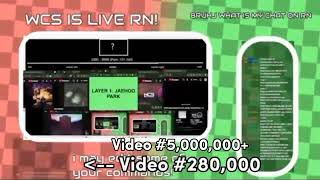 VIDEO # GOES TO 10 MILLION IN BROWSER SOURCE!!! @WCS_DoesStuff2025