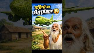 Palm Leaves Se Airplane Bana Diya 😳 | VoltSoch #shorts