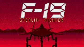 F-19 Stealth Fighter - Amiga Version
