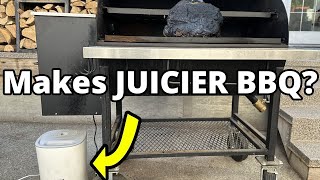 I used a HUMIDIFIER on my PELLET GRILL and THIS happened!