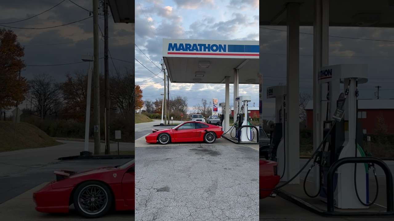 Fueling Up The Ferrari