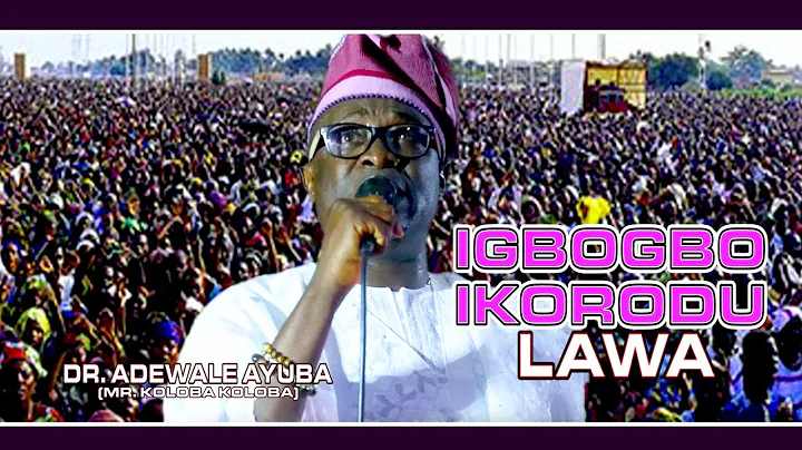 Lots of fun with Dr. Adewale Ayuba At IGBOGBO IKORODU DAY 2021 in Lagos.