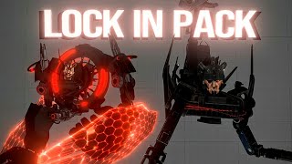 [P3D] lock in Pack | skibidi toilet(special4,000subscribe)
