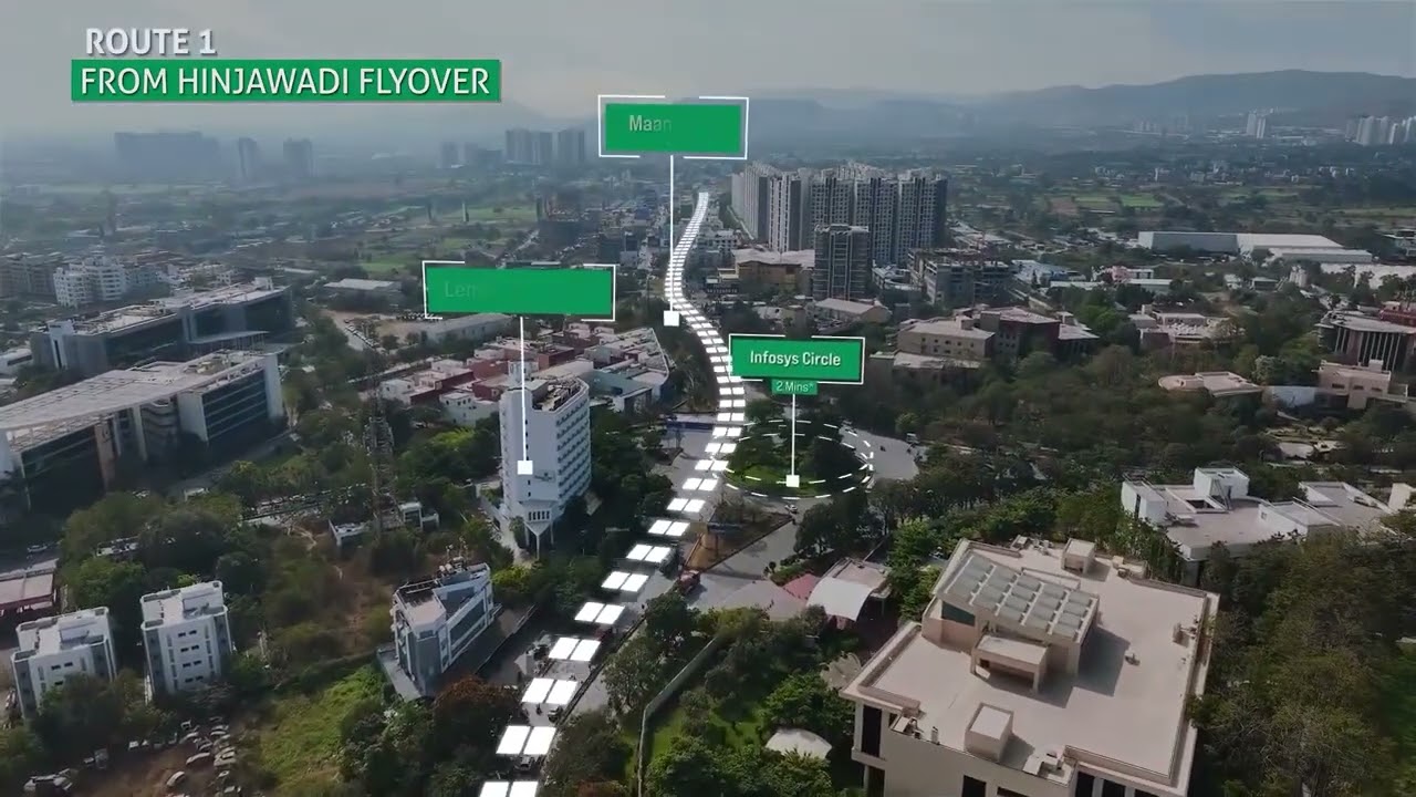 Still from the official video of The Greenfront at Godrej Park World