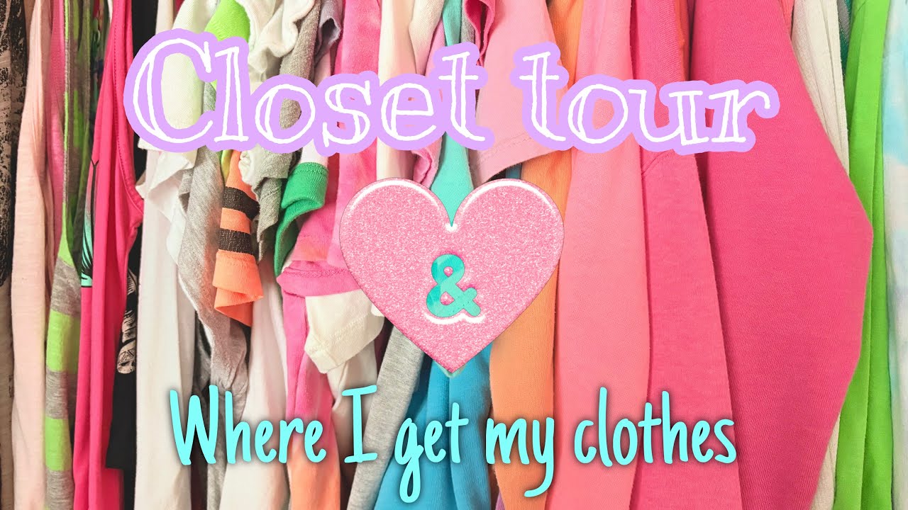 Closet tour 👗💕✨