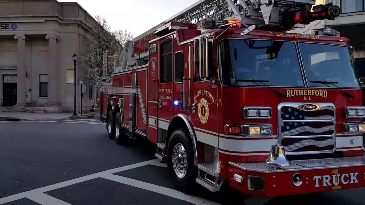 RUTHERFORD FIRE DEPARTMENT TRUCK 1 RESPONDING 4-13-16 - YouTube
