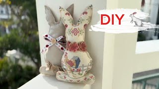 Details DIY Fabric Bunnies for Easter / Easy 15-Minute Tutorial 🐇🐇🐇 News