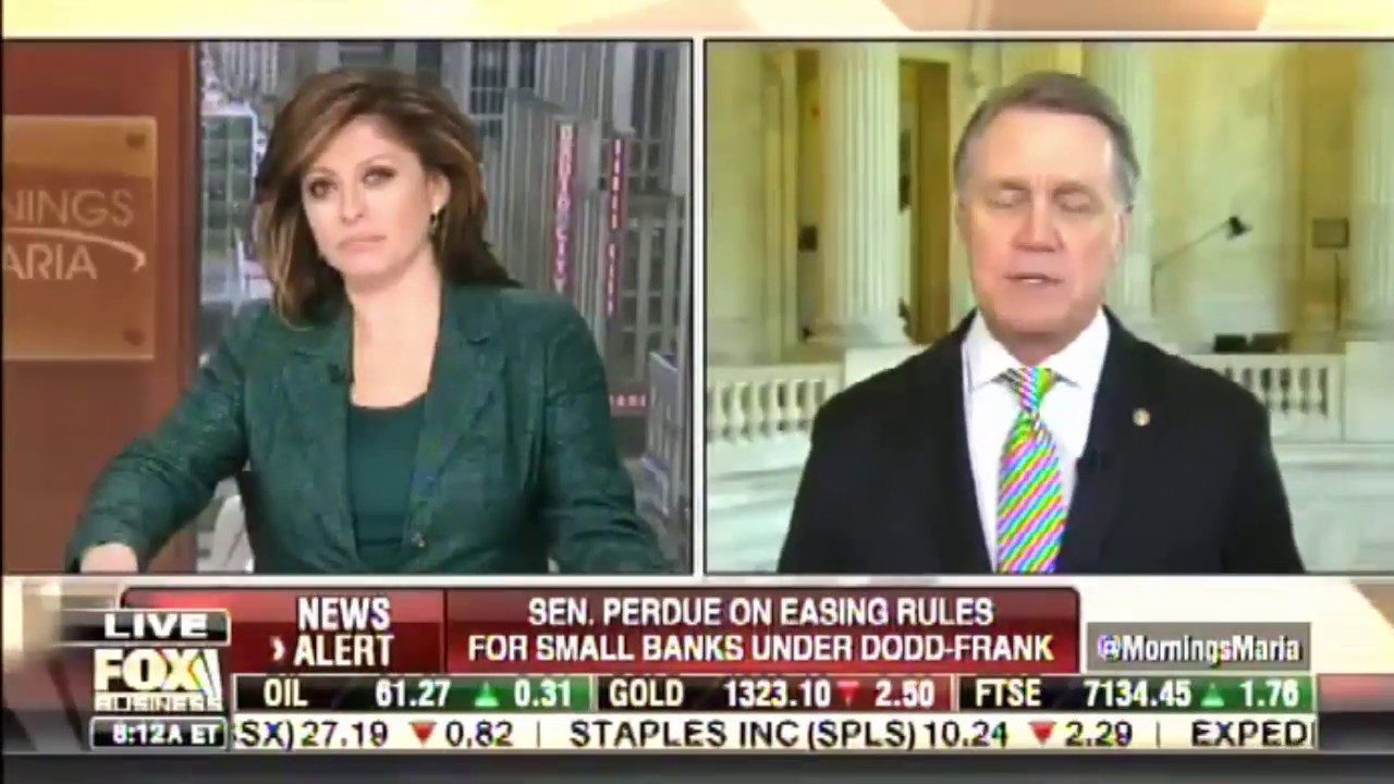 Senator David Perdue interview with Fox Business
