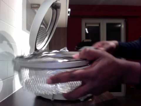 Friteuse DELONGHI F38436 ROTO FRY (deballage)
