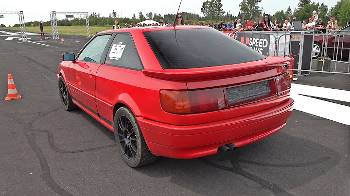 600HP Audi S2 20V Turbo Quattro - INSANE TURBO BOOST!