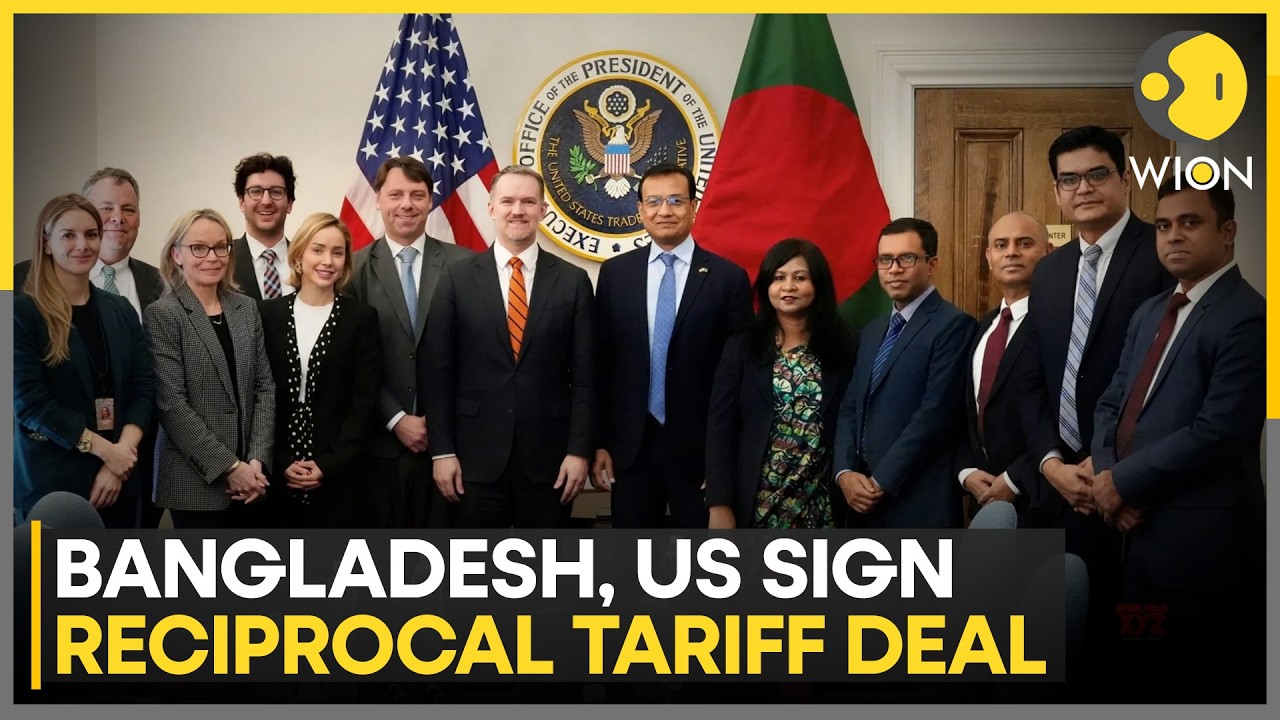Bangladesh, US Sign Reciprocal Tariff Deal After Months of Negotiations | WION