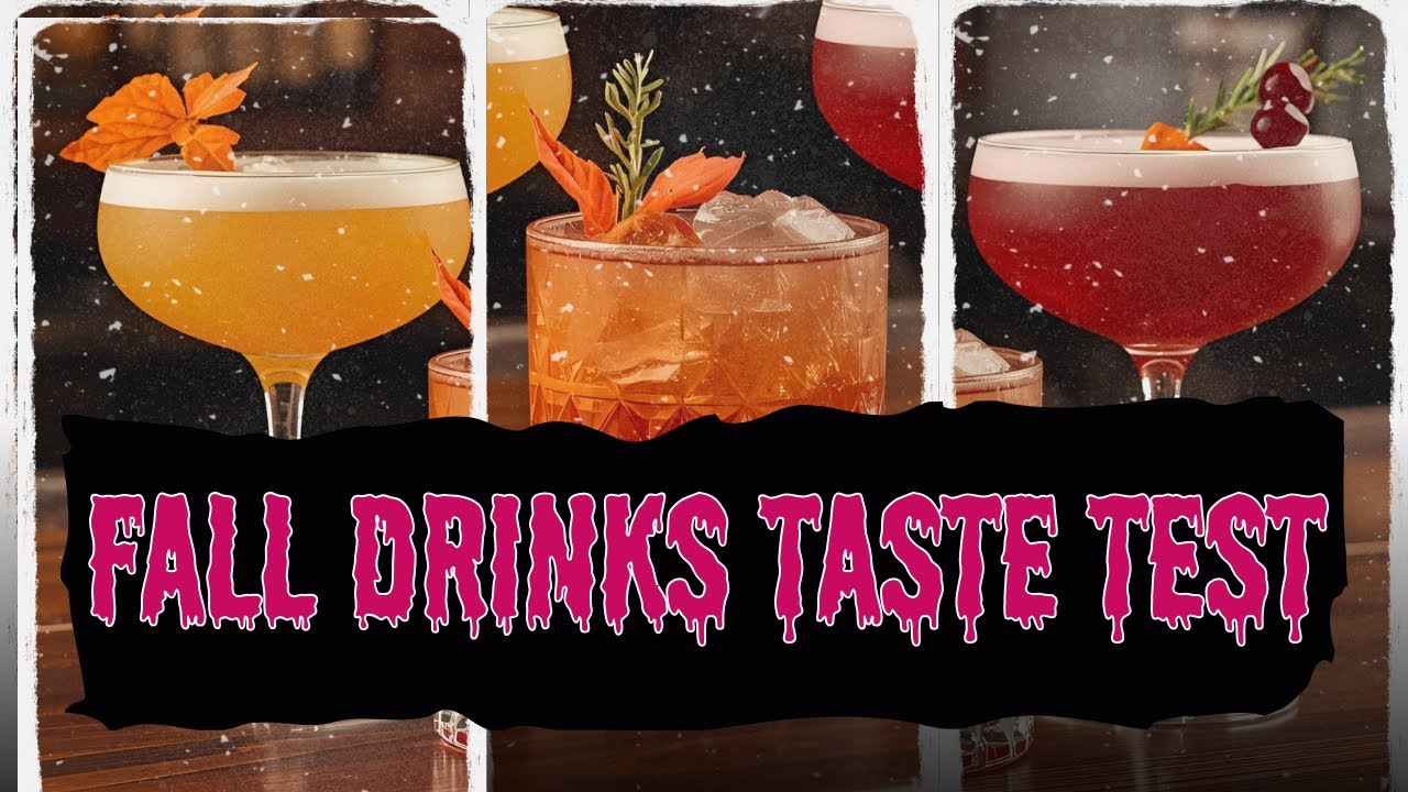 Fall Cocktails & Boo-Free Mocktails | Easy Halloween Drinks