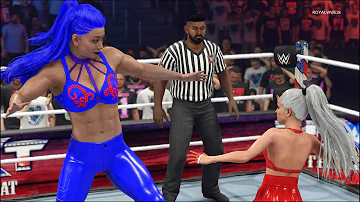 WWE 2K24 - Ariana Grande vs. Baby Girl - Full Match