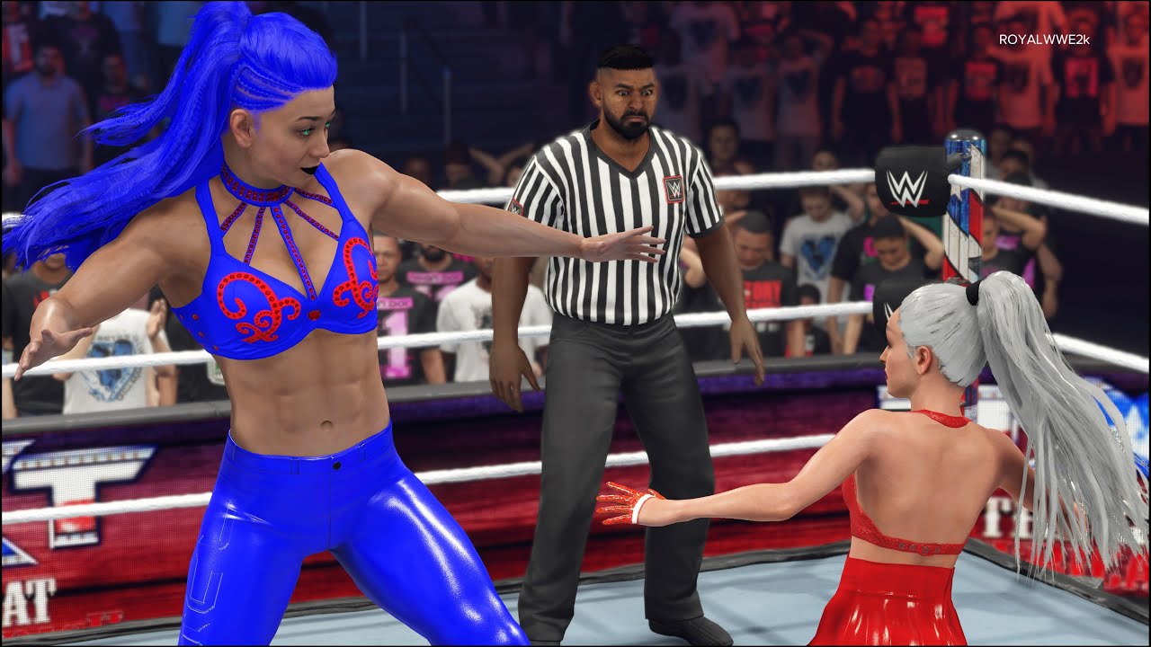 WWE 2K24 - Ariana Grande vs. Baby Girl - Full Match