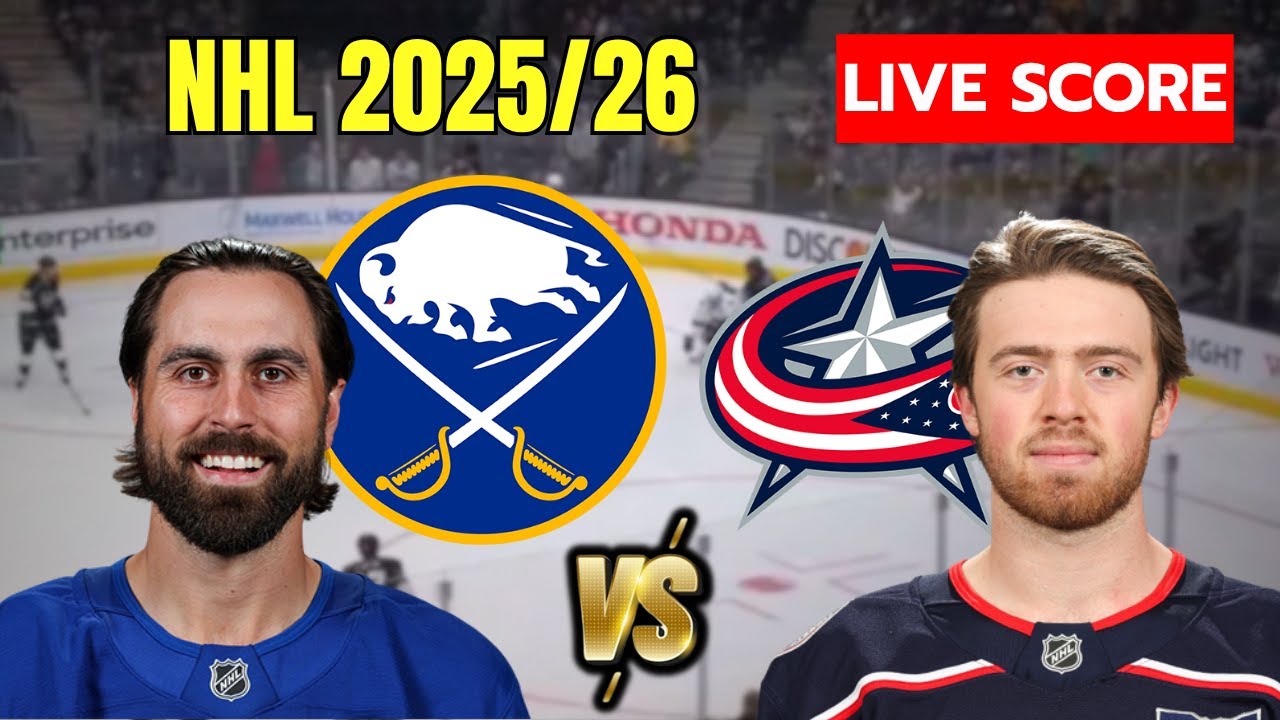 🔴 Buffalo Sabres vs Columbus Blue Jackets | LIVE NHL Regular Season | Live Score Update