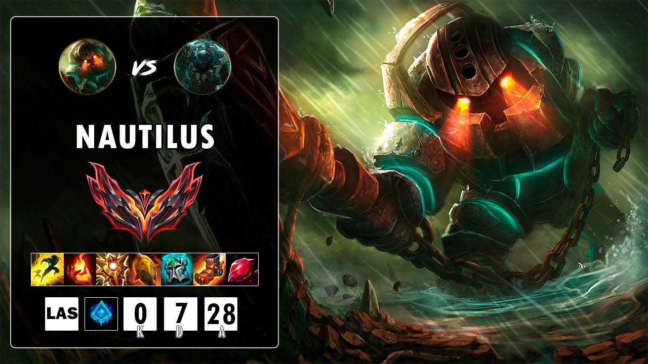 Nautilus vs Pyke ⚓🌾 Cómo Ser Un Segundo Jungla Desde El Rol De Soporte