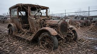 120 Years Forgotten! 1902 Rambler Model C Runabout Full Restoration ASMR | Rare 4HP Veteran Car