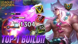 THIS TOP 1 SETT BUILD IS SO OP!! | SETT MAIN VS FIORA | WILDRIFT