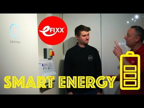 sonnen battery storage installation for solar panels uk electrical installation smart energy pt2