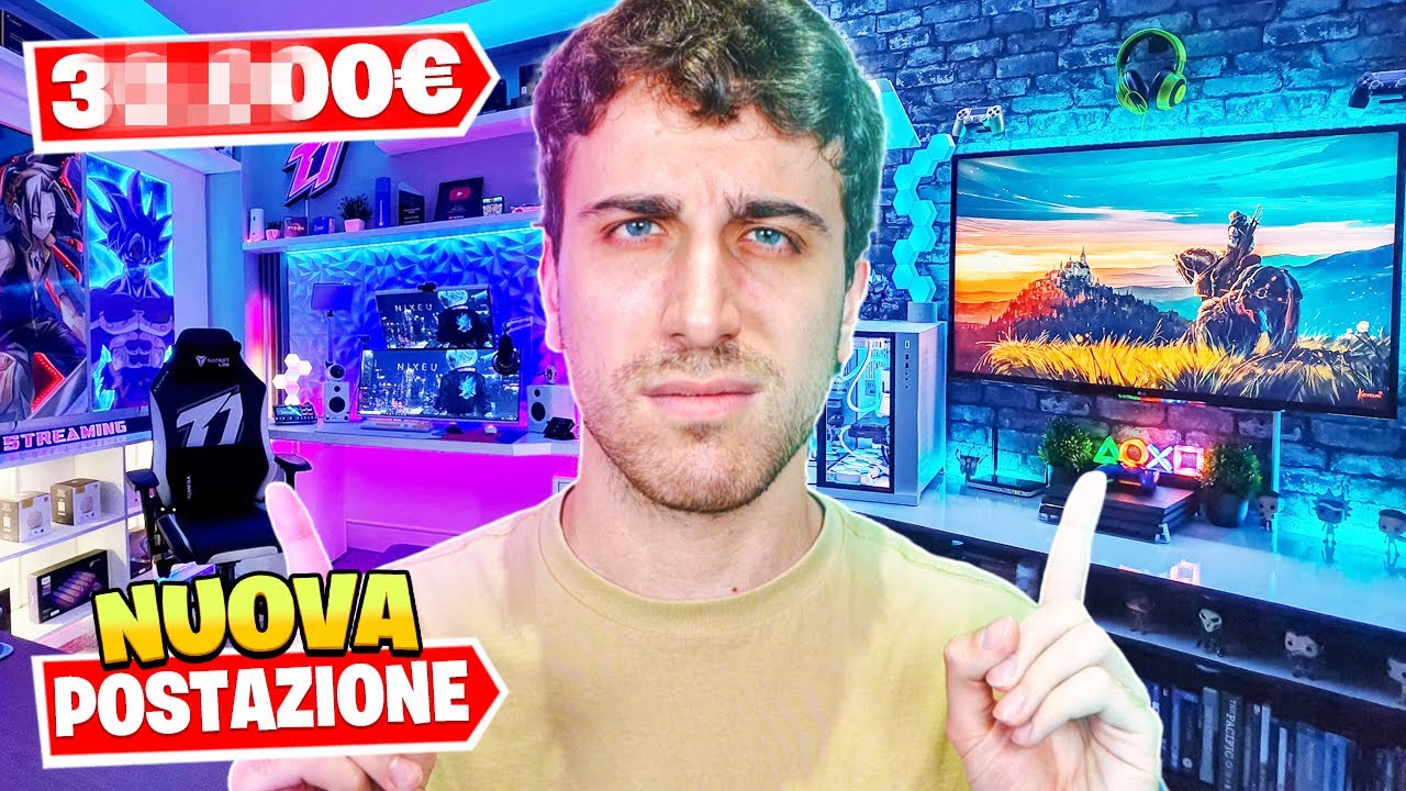 Ecco la Mia POSTAZIONE *AGGIORNATA* Troppo Costosa...