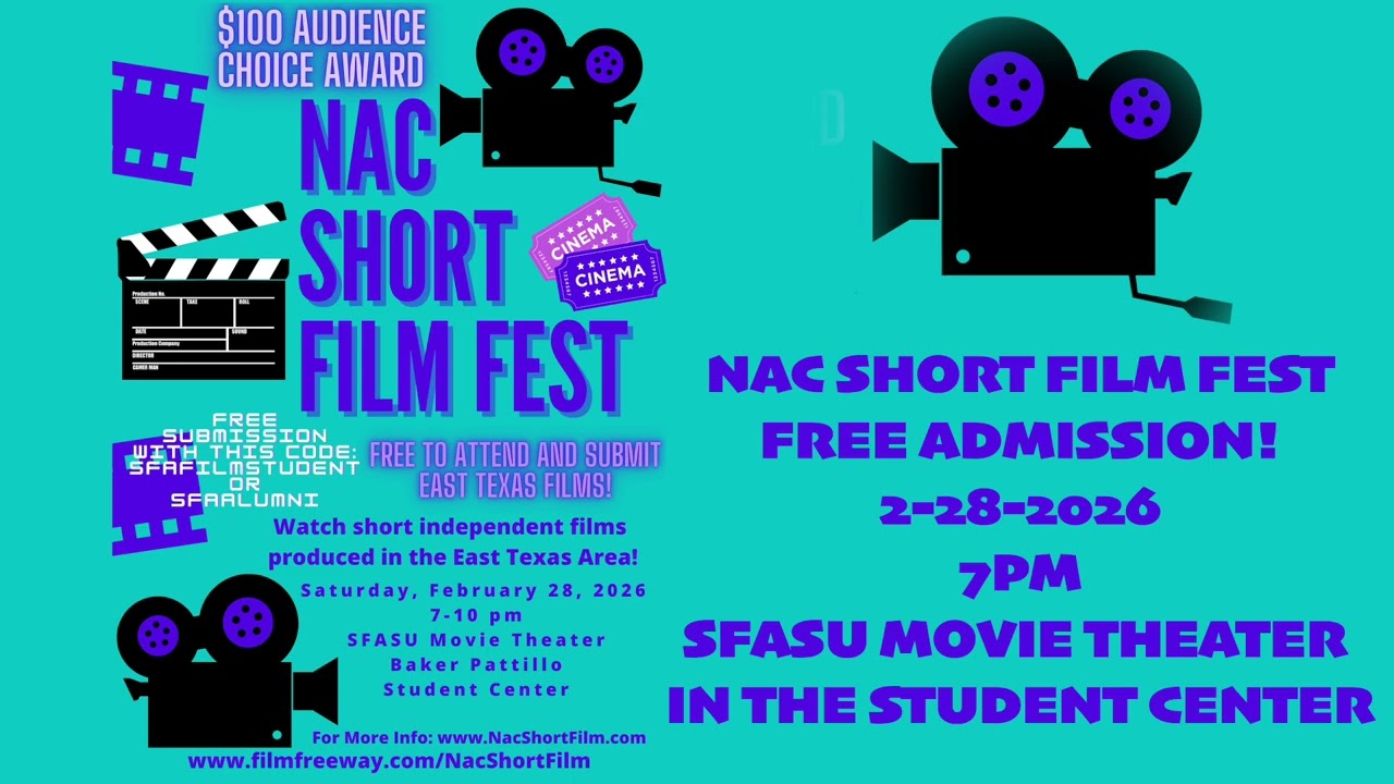 Фестиваль короткометражных фильмов NAC 28 февраля 2026 года в 