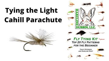 Tying the Light Cahill Parachute - Hareline Fly Tying Material Kit