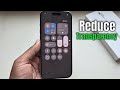 How to off transparency in iphone | Reduce transparency iphone