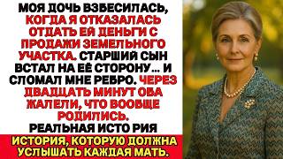 видео: Сын сломал мне рёбра, когда я отказалась отдать ему деньги с продажи земельного участка. Но потом… картинка: Сын сломал мне рёбра, когда я отказалась отдать ему деньги с продажи земельного участка. Но потом…