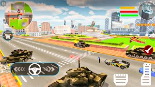 Amazing superhero gangster 3D-racing game-Car simulator-shooting-Gameplay-(Android,ios) screenshot 3