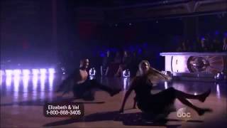 Elizabeth Berkley and Valentin Chmerkovskiy - Contemporary - Week 1