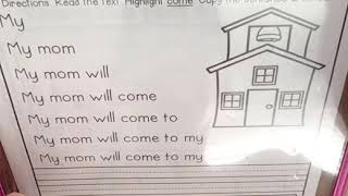 Unit 10 Week 2 - Reading Fluency “come”