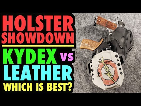 Holster Showdown! Leather vs. Kydex (Which is BEST?)