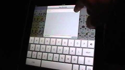 Speak for Yourself AAC iPad app Texting