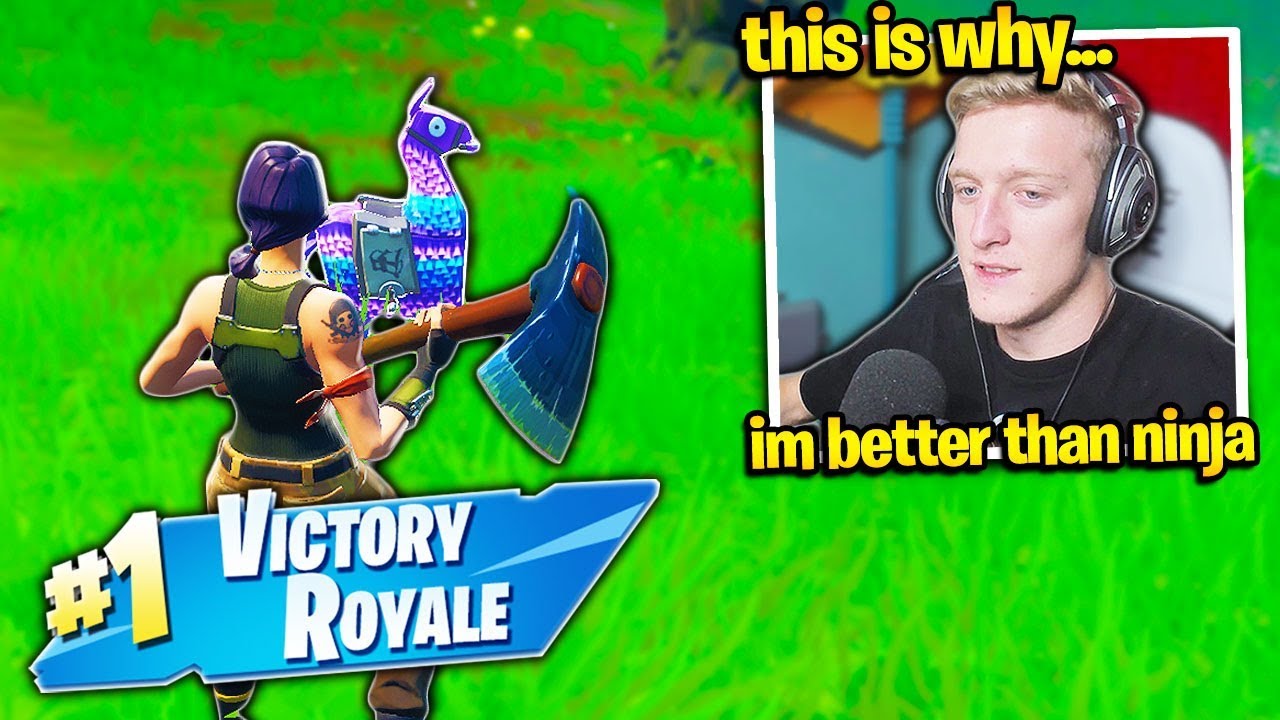 TFUE *WINS* LLAMA LOOT *ONLY* CHALLENGE! (Fortnite) - YouTube - 1280 x 720 jpeg 154kB