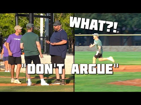 I COULD NOT BELIEVE THIS... (Mic'd Up Softball)