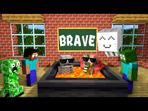 Minecraft Mobs :  Brave - Minecraft Animation